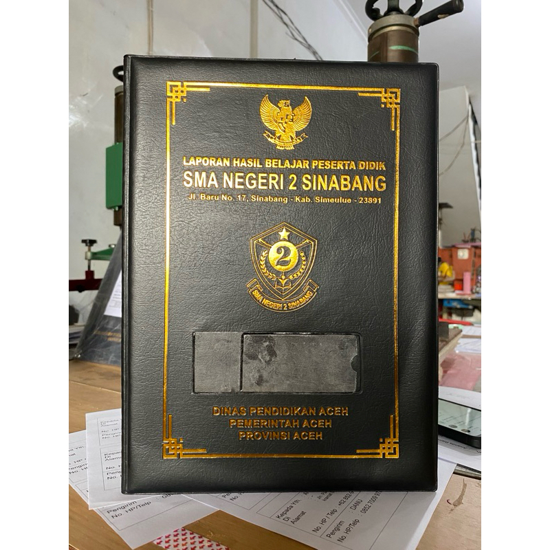 

Sampul Raport Ukuran A4 Isi 14 Lembar