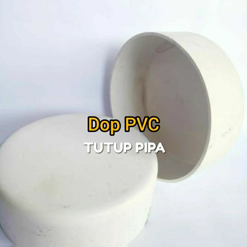 tutup pipa PVC DOP 2,5" inchi 2 1/2" inchi
