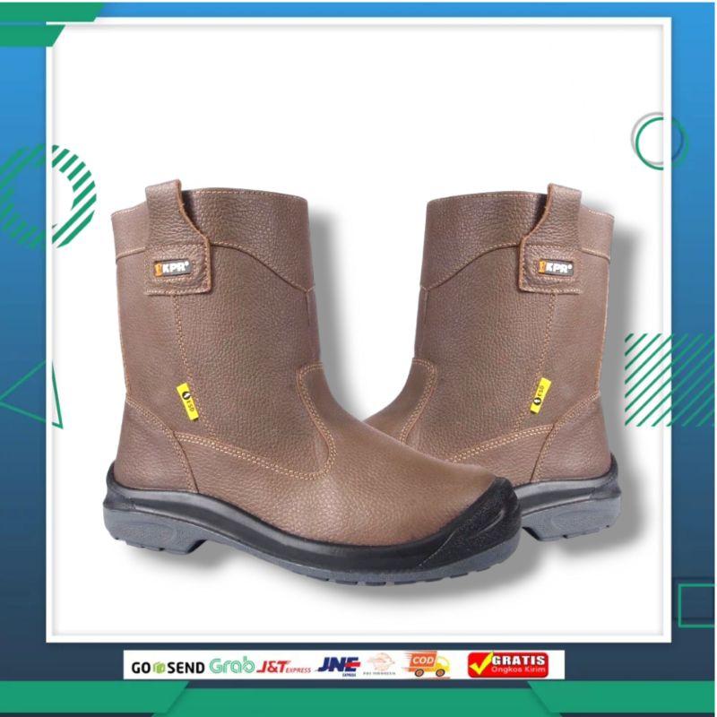 Sepatu Safety King L805 Original / sepatu safety KPR L805 / Sepatu King Power L805 Coklat / Sepatu S