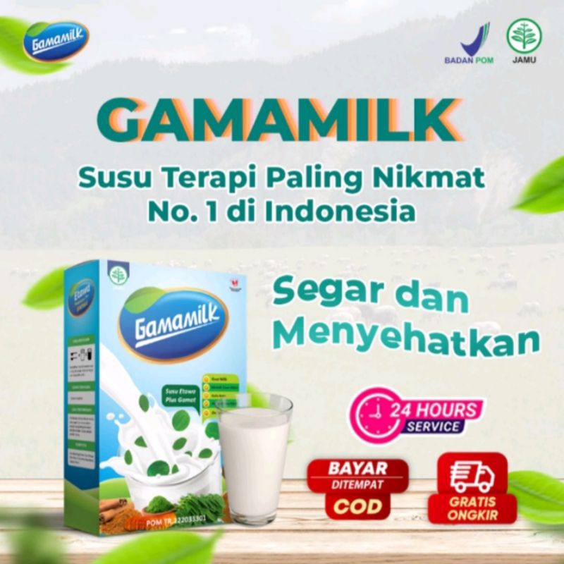 

GAMAMILK - Susu Etawa Plus Gamat Solusi Masalah Sendi dan Tulang