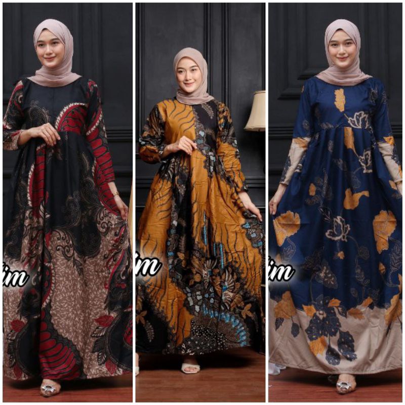GAMIS BATIK KOMBINASI