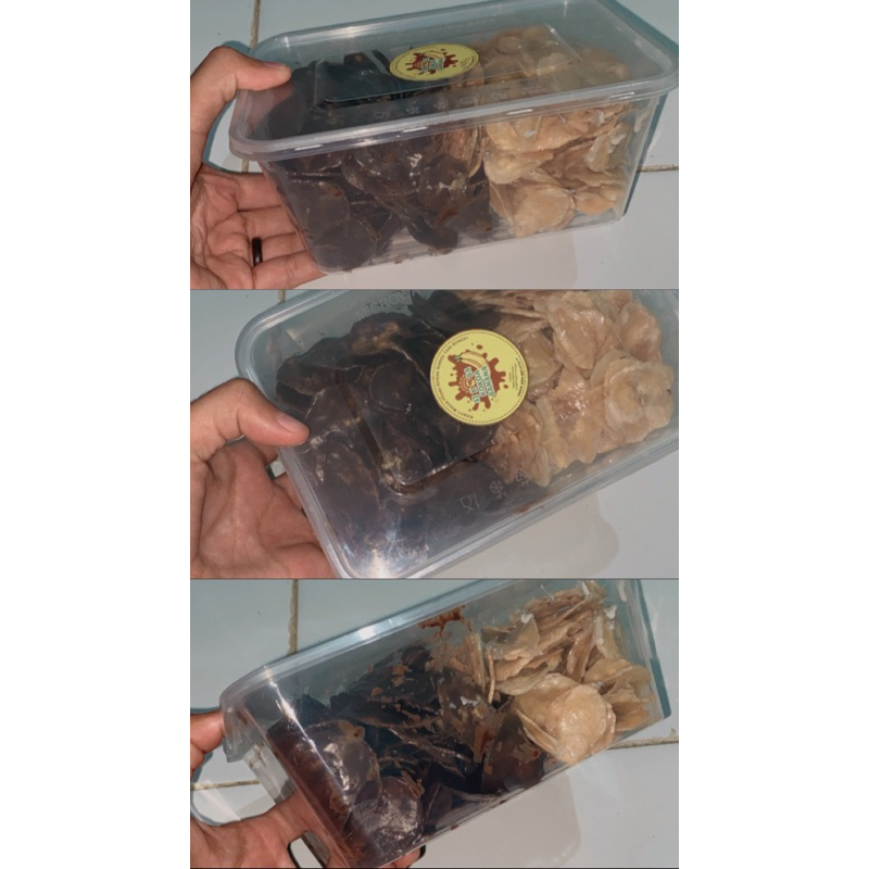 

kripik pisang coklat 1/4