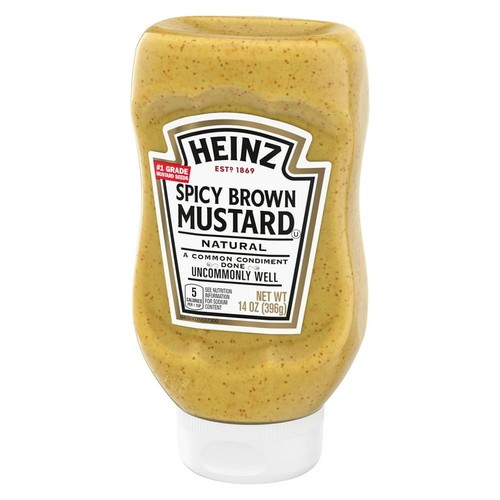 

HEINZ Natural Spicy Brown Mustard