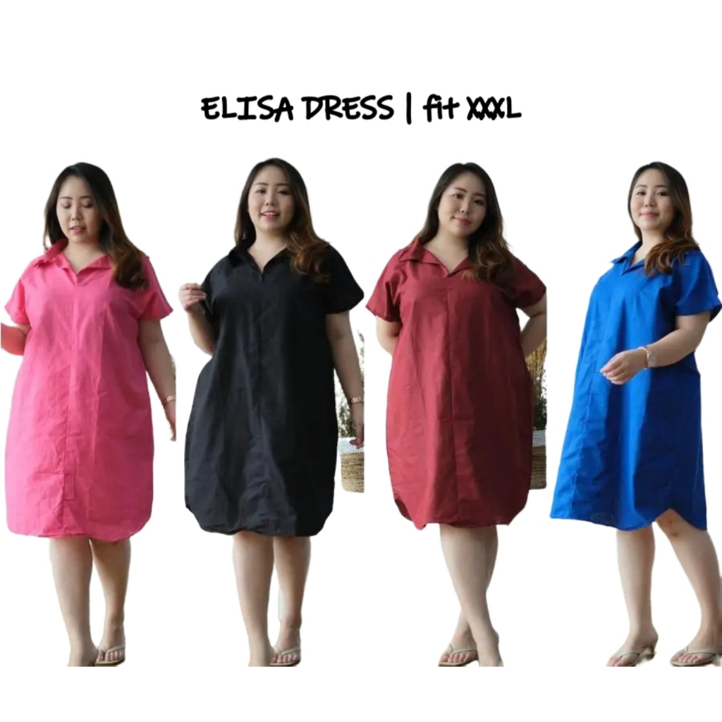 ELISA DRESS BIGSIZE JUMBO