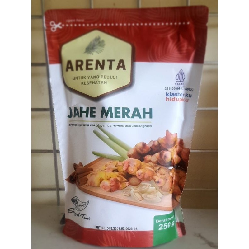 

Jahe Merah Arenta - Oleh oleh khas Banten 250g