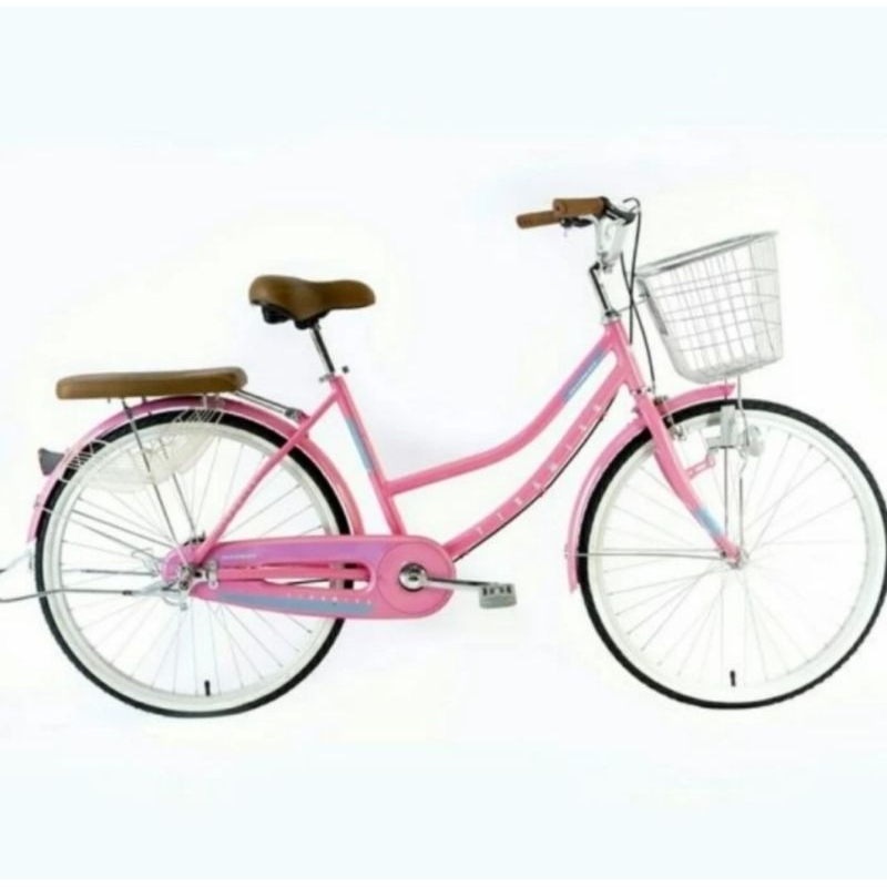 Sepeda keranjang mini tiramisu 26 inch Alloy element bike