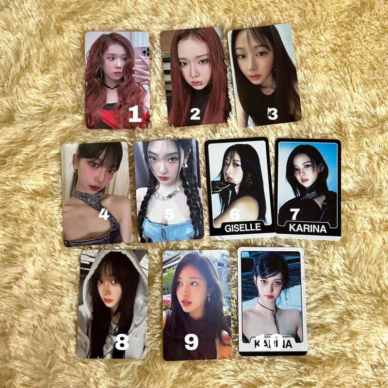 [Ready Stock] - Aespa Karina Giselle Winter Ningning Drama Everline Tc Pc