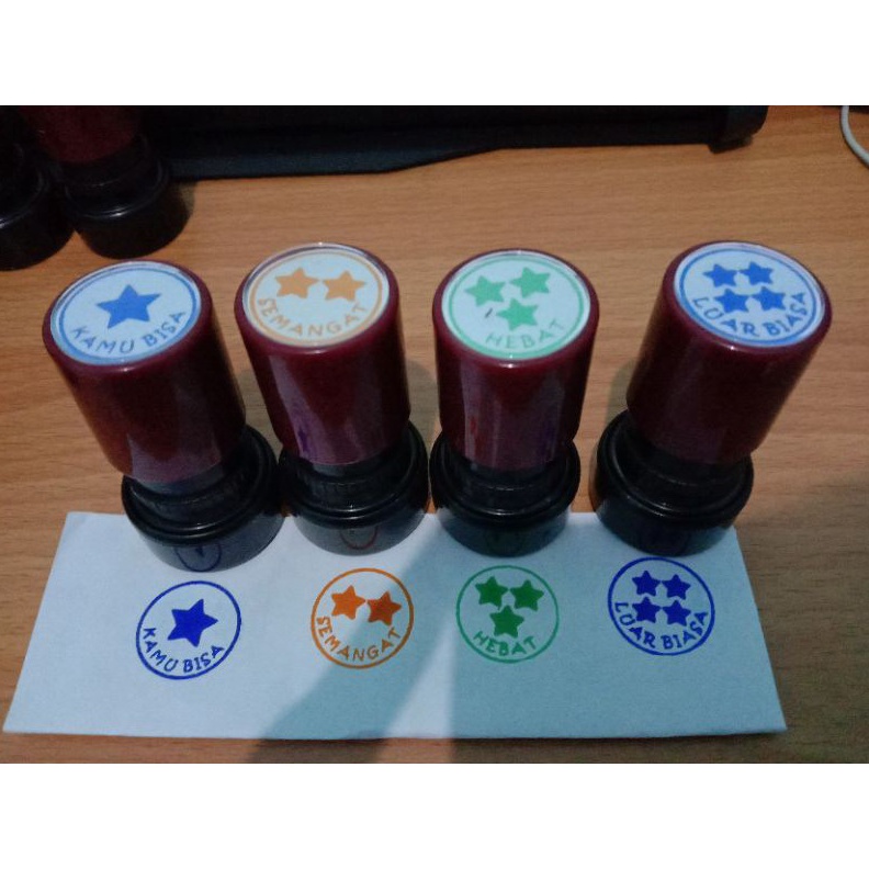 

ART Y54Y STEMPEL BINTANG PAUDTK SD SMP PAKET ISI 4 PCS STEMPEL PENILAIAN STEMPEL REWARD STEMPEL PENGHARGAAN STEMPEL PRESTASI