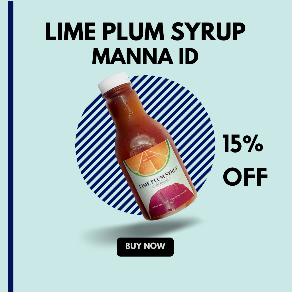 

MANNAID - Lime Plum Syrup / Sirup Jeruk Nipis Pontianak / Son Kit Syrup