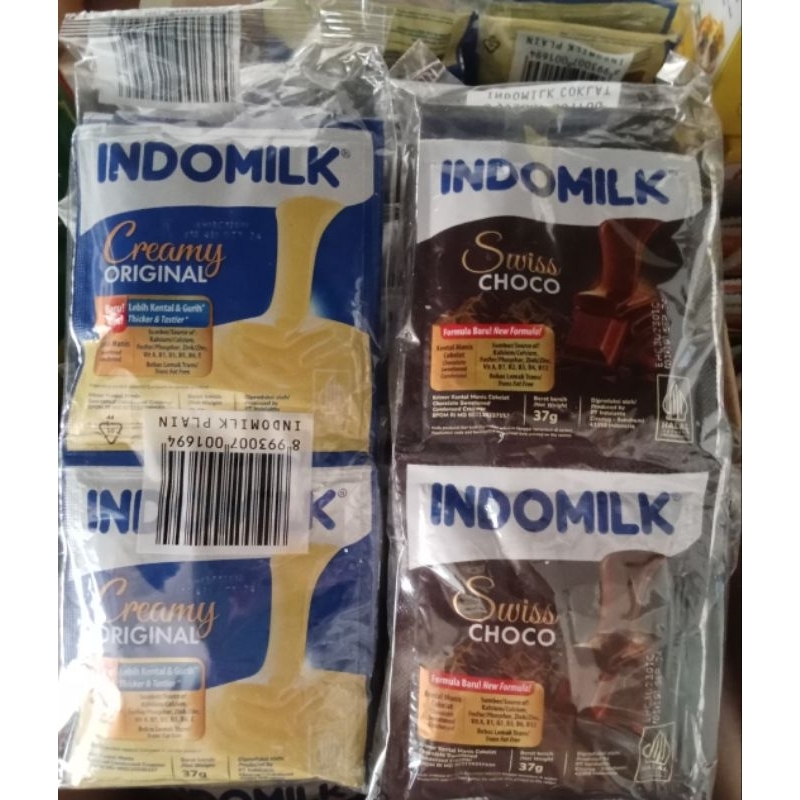 

[ 1rtg isi 6pcs ] Indomilk sachet renteng 37gr