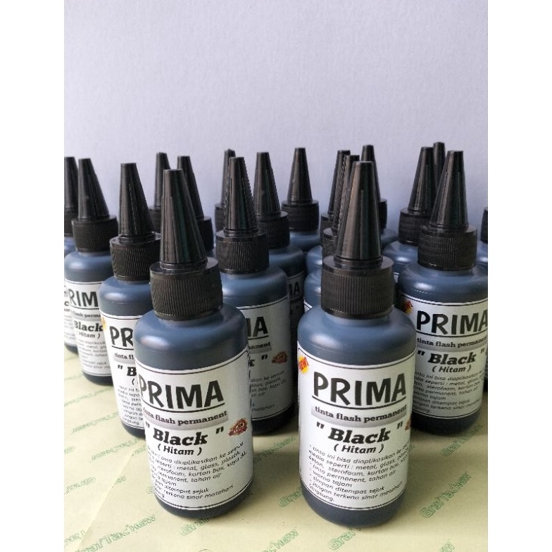 

ART E25V TINTA STEMPEL FLASH PERMANEN MEDIA PLASTIK DLL kemasan 1 ML