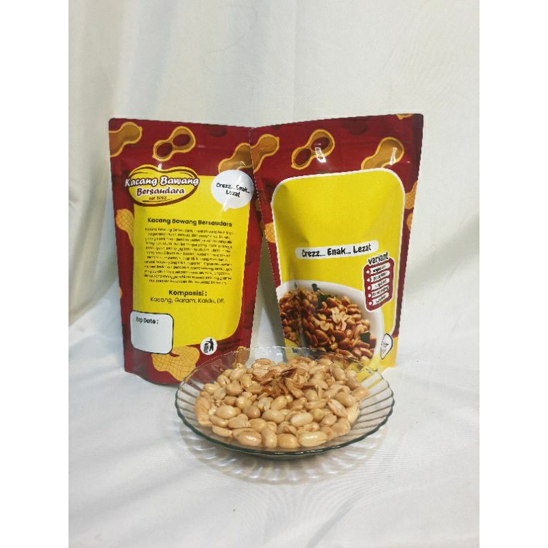 

Kacang bawang goreng /kacang goreng gurih /kacang250 Grm