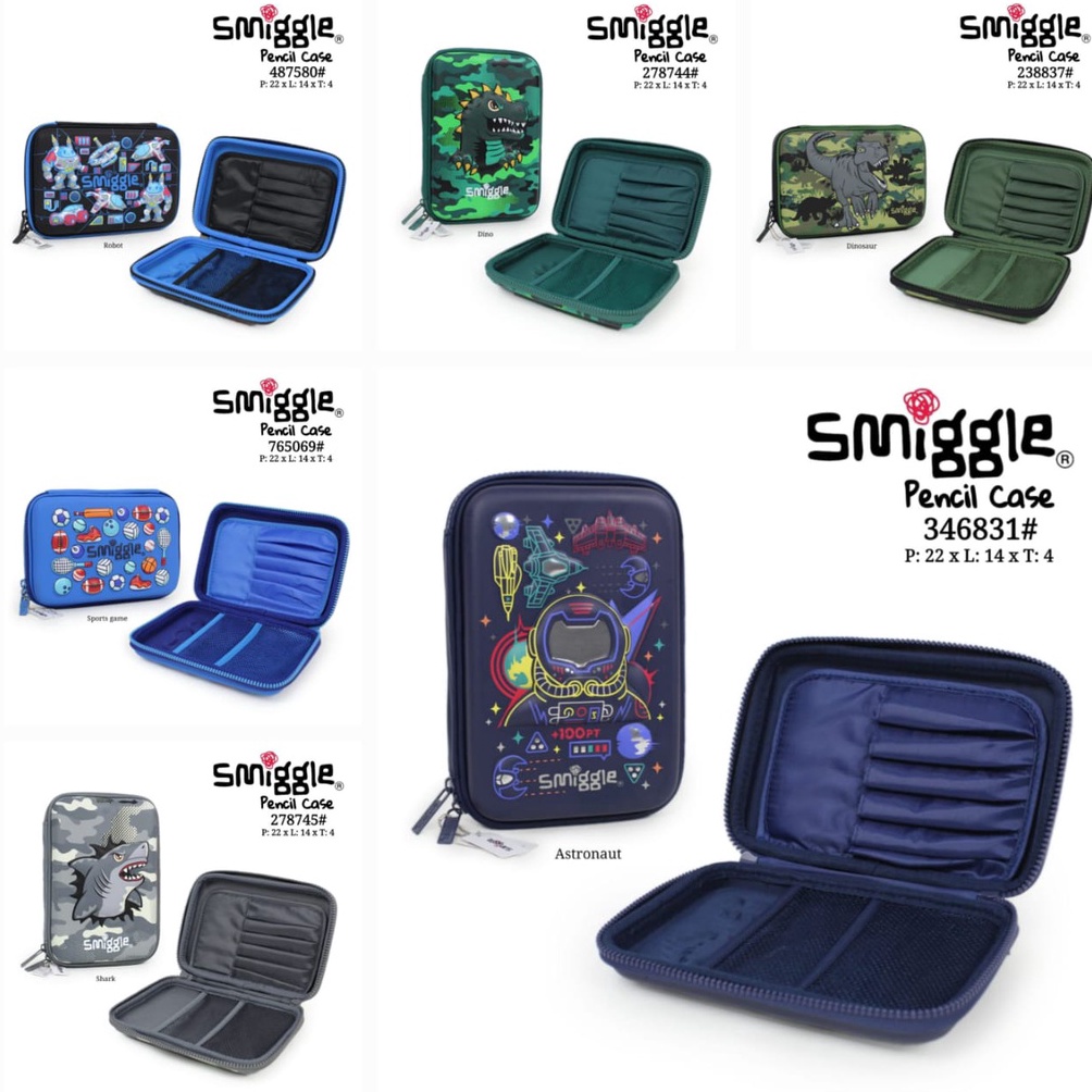 

ART G24T smiggle hardtop pencil case Cowok