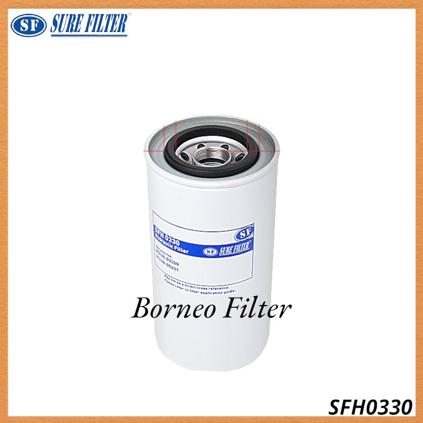 SFH0330 Sure Hydraulic Oil Filter J8613300 P502657 HC-5804 HC5804 37438-03300 37438-05601 3743803300