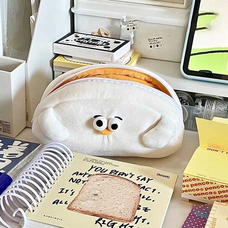 

ART I68U Seagull Pena Tas Sekolah Lucu Pensil Kapasitas Besar Mewah Tas Penyimpanan Organizer Multifungsi Alat Tulis