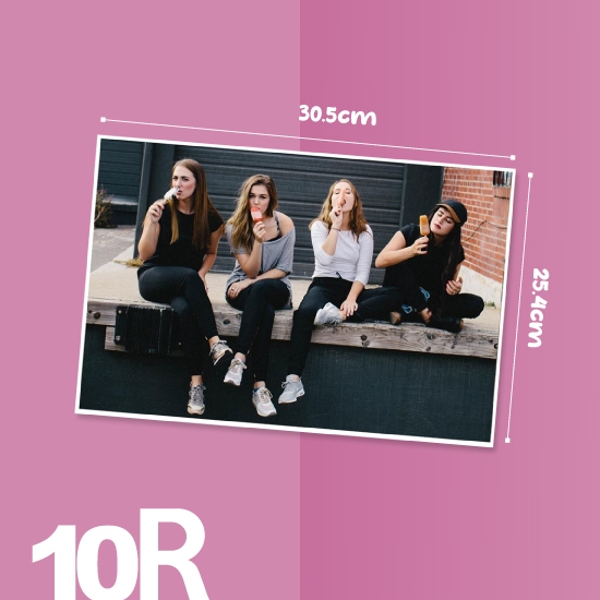 Cetak Foto 10R Foto Glossy Fujifilm Kualitas Lab (30x25cm)