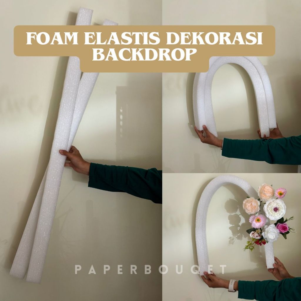 Foam elastis busa bunga Oasis busa bunga Foam buket / Dekorasi pernikahan / Dekorasi lamaran / Dekor
