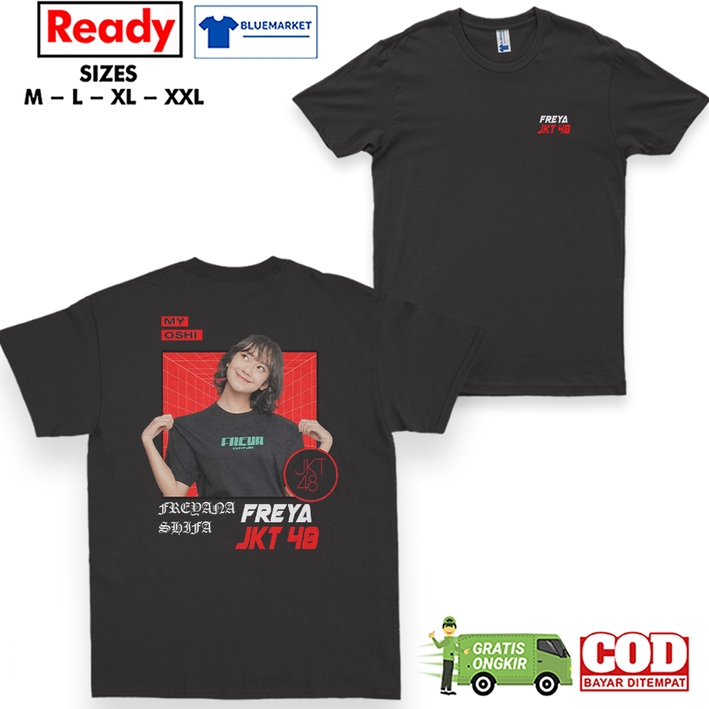 Kaos JKT48 Freya - Baju JKT48 Freya - Cutton Combed 30s
