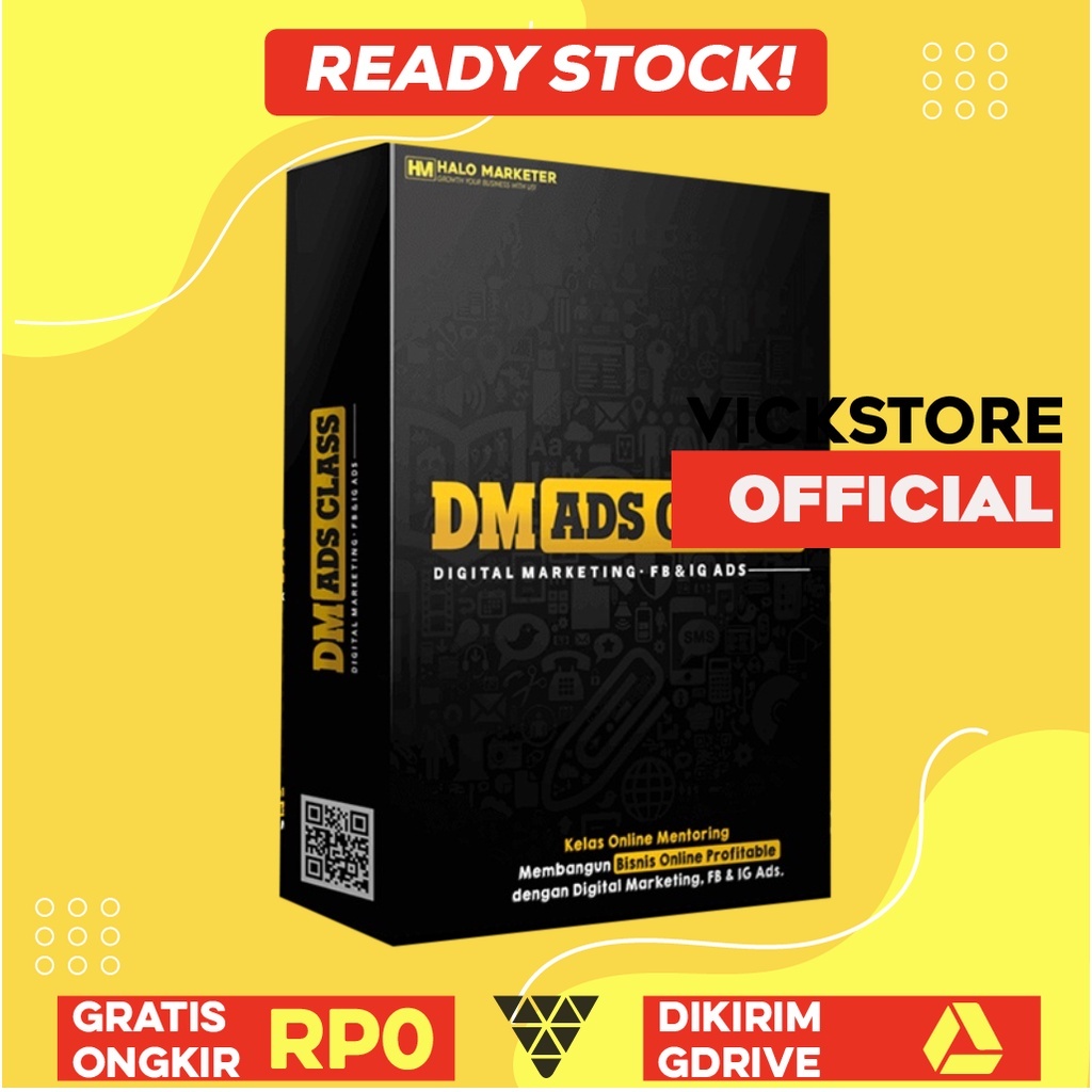 DIGITAL MARKETING ADS - Sosmed FB IG Dari Pemula sampai Mahir