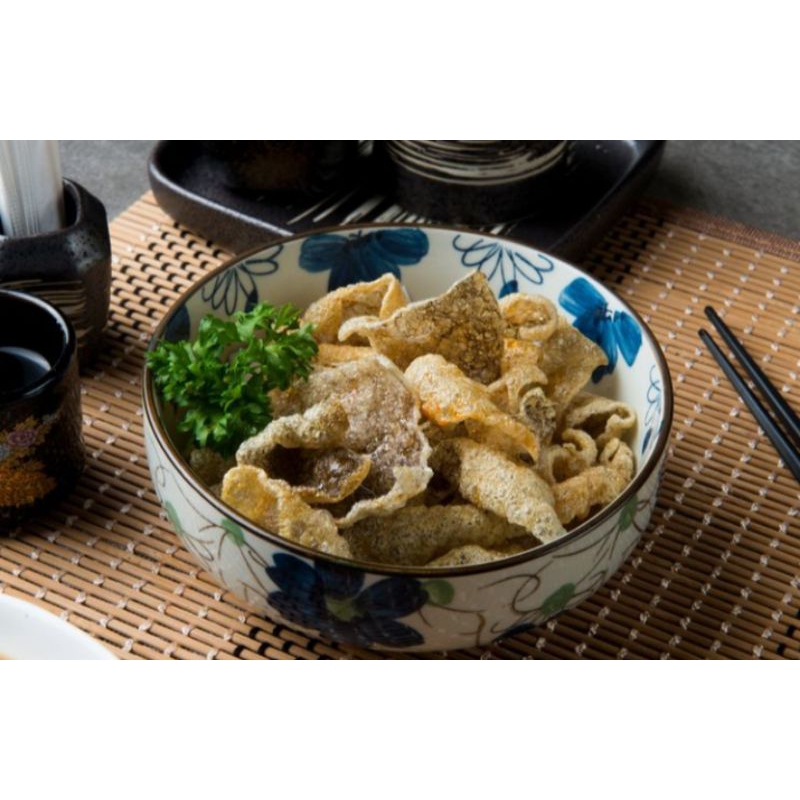 

kerupuk kulit salmon