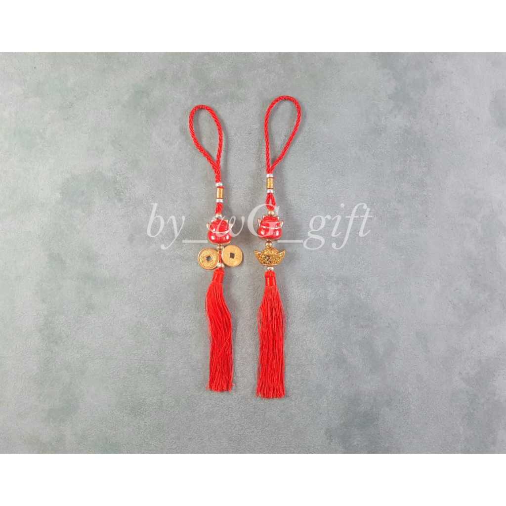 

Hiasan Tassel Imlek - Aksesoris Imlek - Motif Kucing dan Koin Mix