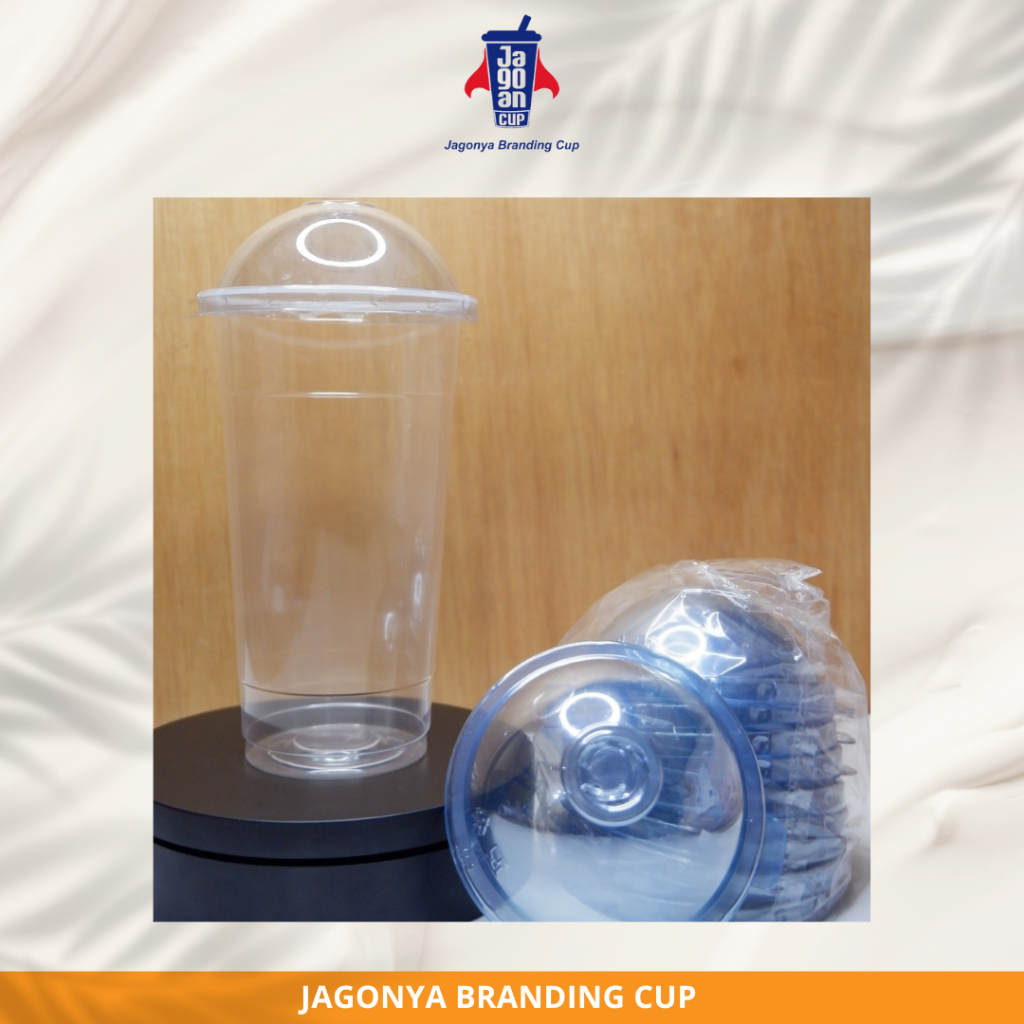 Tutup Cup Oval / Lid Dome