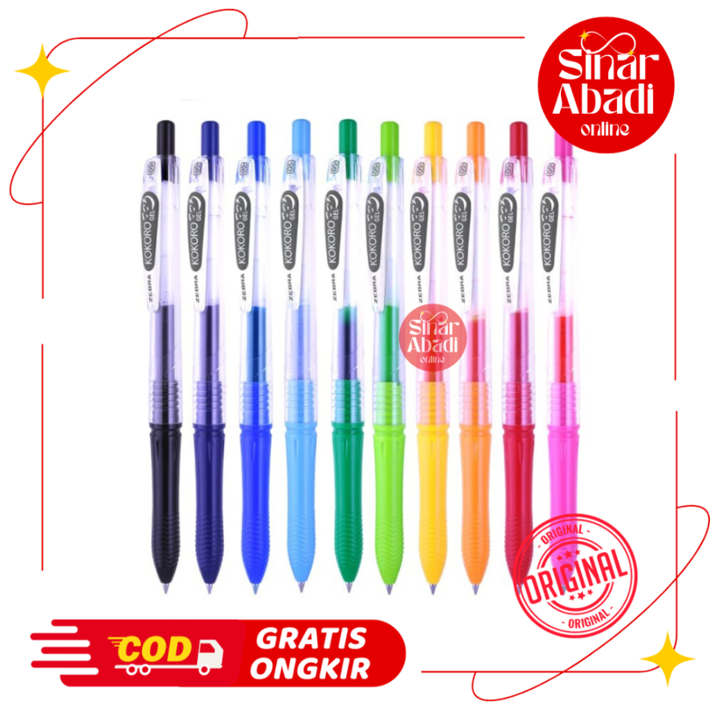 

BALLPOINT / GEL PEN ZEBRA KOKORO 0.5 MM