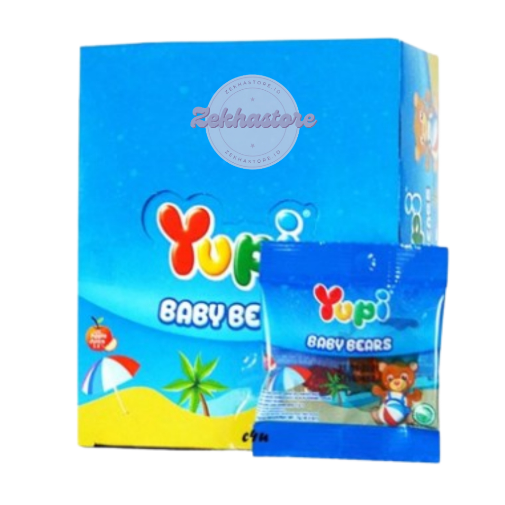 

ZEKHASTORE.ID - Yupi Baby Bears Box isi 24pc