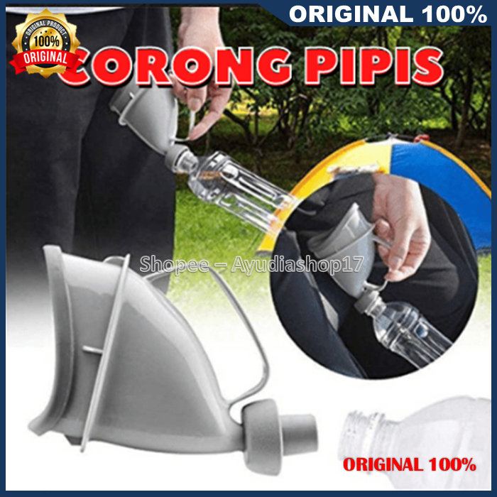Corong Pipis Dewasa Pispot Kantong Pipis Traveling 100% ASLI