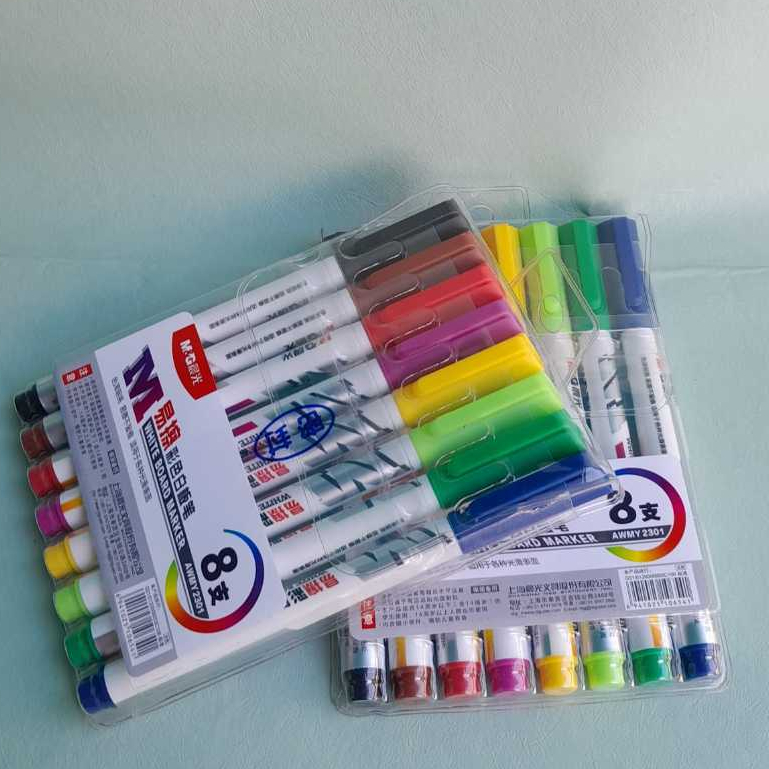 

Brush Pen M&G Murah - White Board Marker 8 Warna