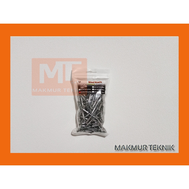 Paku rivet - Type 550 ecer 100 pcs