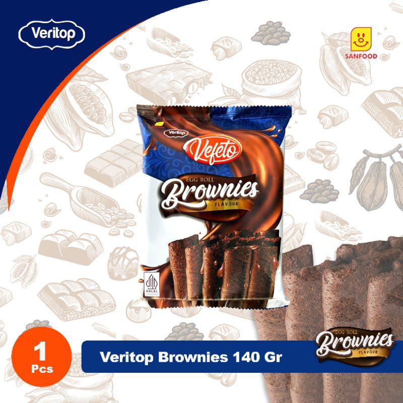 

VERITOP BROWNIES 140Gr