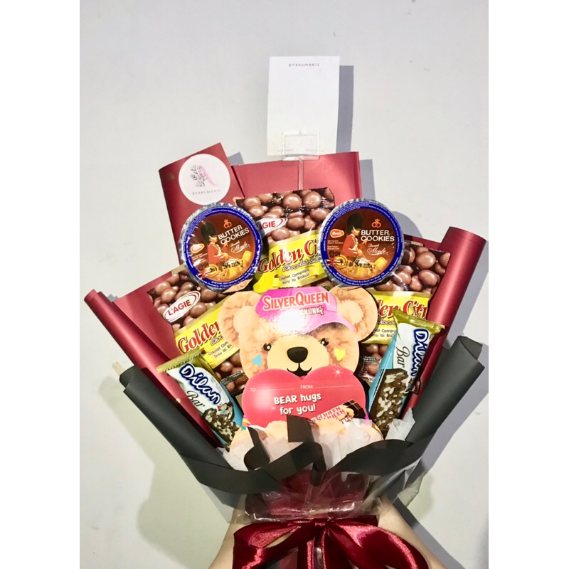 

VALENTINE SNACK BOUQUETS / CHOCOLATE SNACK BOUQUETS / BUKET SNACK