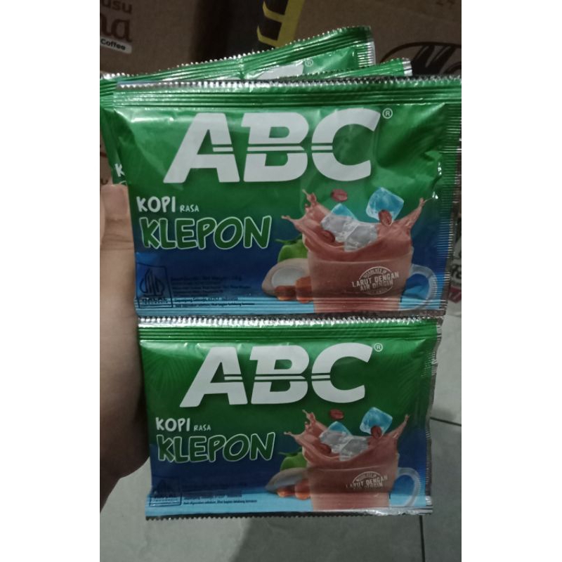 

ABC Kopi Rasa Klepon 1 Renteng isi 10 Sachet