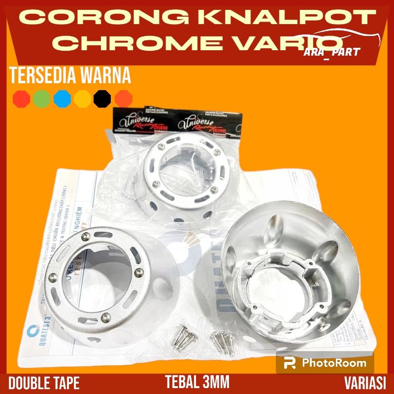 End Muffler/Corong Knlpot/Moncong knalpot vario 110 vario 125 vario 150 pcx cms Universal Original