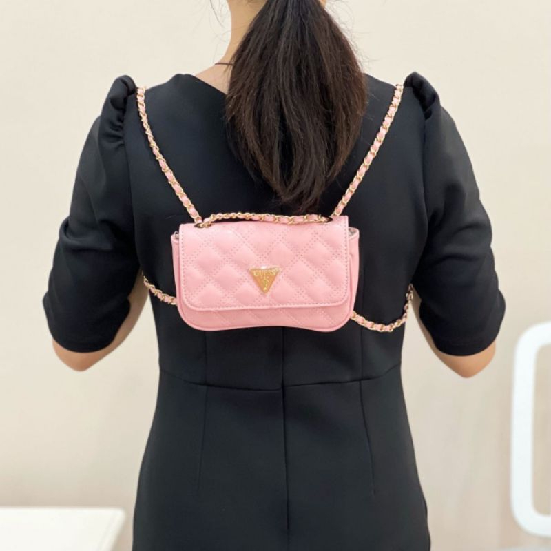 GUESS/TAS GUESS/GUESS RANSEL MINI/GUESS RANSEL/TAS RANSEL MINI/GUESS SLING BAG