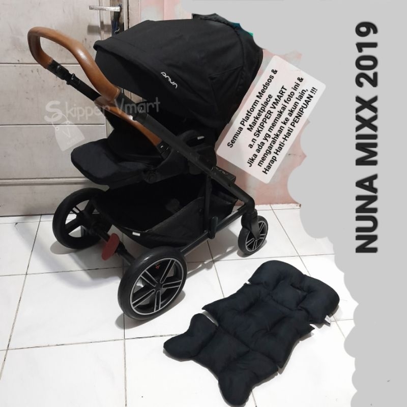 Stroller Stroler NUNA MIXX  2019 AUSSIE CAVIAR BLACK Bukan Mixx 2 Mirip Mixx Next Preloved Second Be