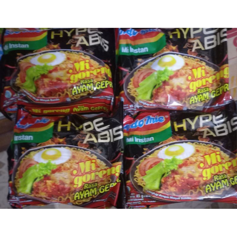 

INDOMIE Mie goreng ayam geprek @85 Gr (1 paket 5 Bh)