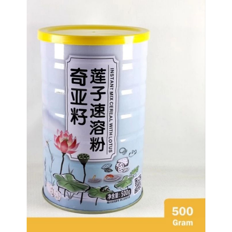 

Instant Mix Cereal With Lotus/ Sereal Biji Teratai