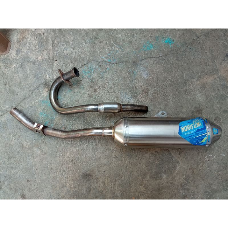 KNALPOT NORIFUMI rocket 4 yamaha WR155 original