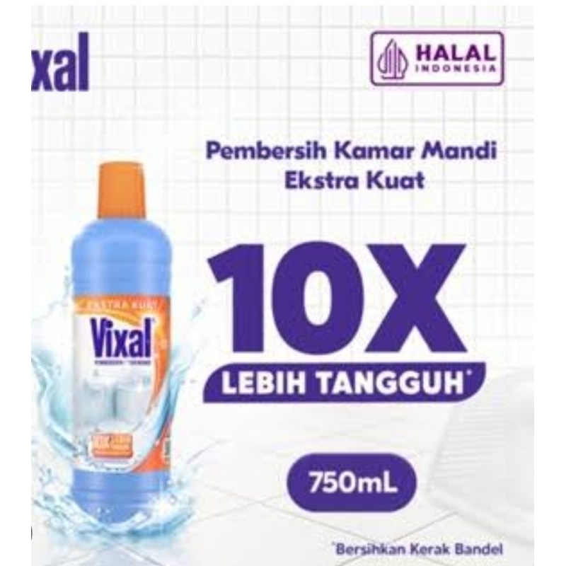 

PEMBERSIH PORSELEN/KERAK VIXAL 750ML