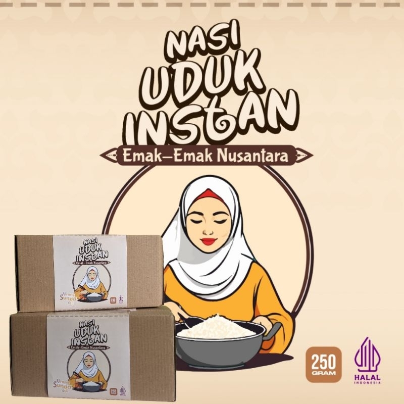 

Nasi Uduk Instan Emak-emak Nusantara