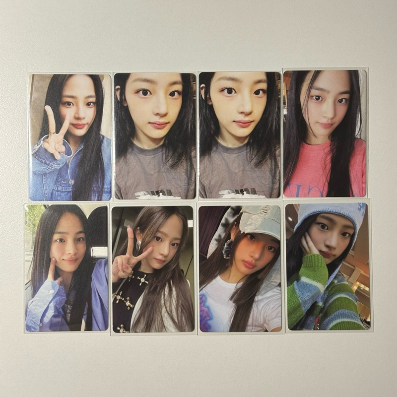 [READY] WTS NEWJEANS PHOTOCARD POCA PC NJ NEW JEANS MINJI ATTENTION 1ST EPISODE BLUEBOOK BB BLUE BOO