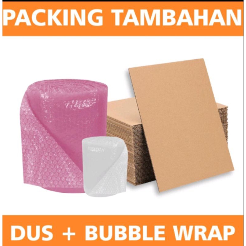 

EKSTRA PACKING / BUBLE WRAP ( TAMBAHAN PACKING)