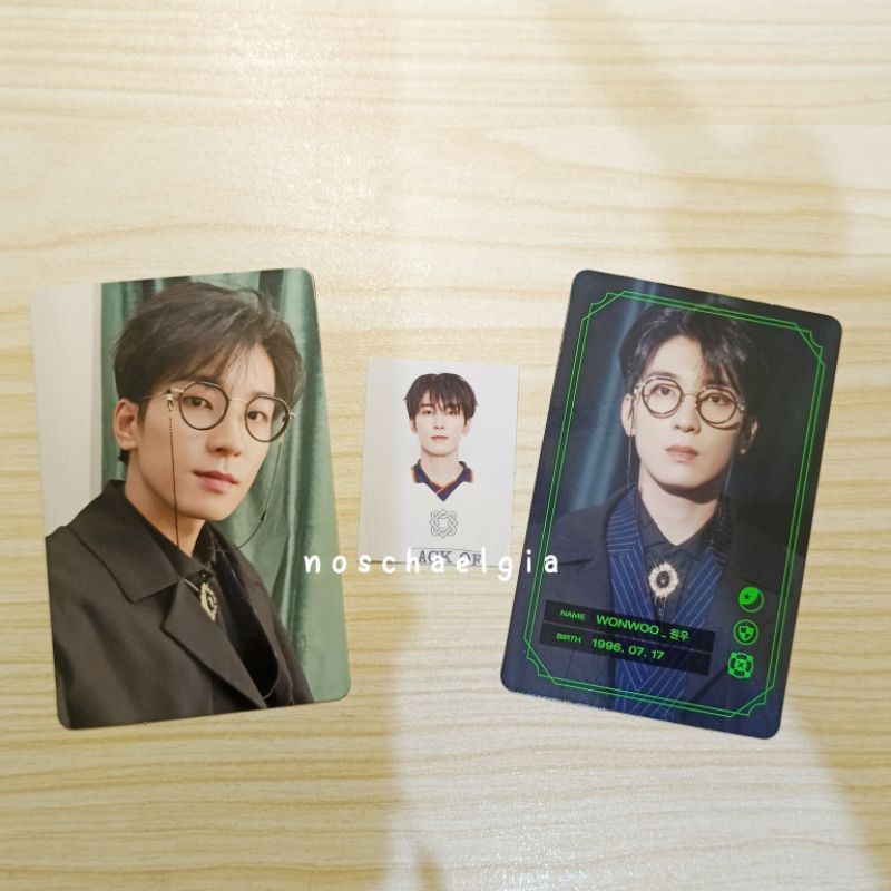 Official PC Wonwoo Gameboi / Wonwoo Potter / Game Boi / Seventeen / Photocard