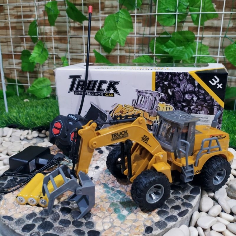 Rc Truck Excavator capit  Remote Control - Mainan Beko Remot Kontrol cas Anak