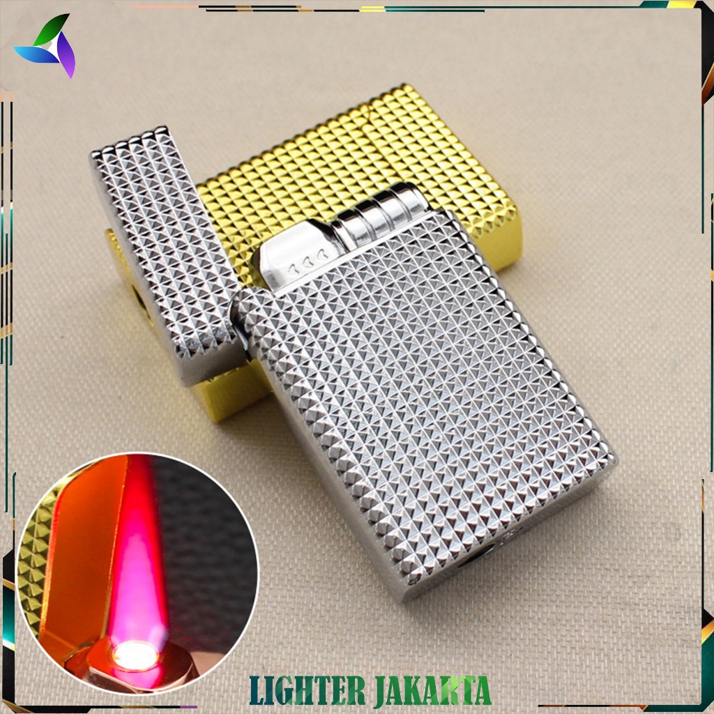 Korek Api Bara Gas Xintuo Diamond Relief Xin Fa Lighter XF-3707
