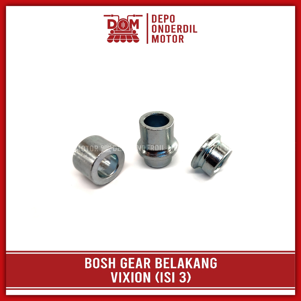 Bosh Gear Belakang VIXION SET ISI 3 (PSP) Bos Napgir Nap Gir Roda Belakang VIXION NEW NVA / NVL