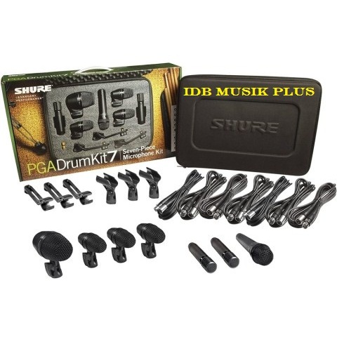 Mic Drum Set Shure PGA Drum Kit 7 DrumKit7 Original