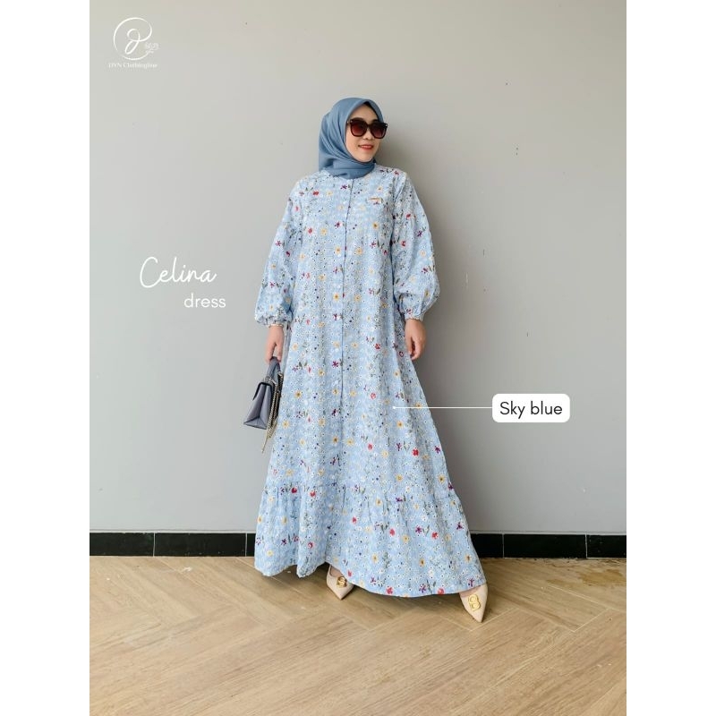 gamis terbaru DYN clothingline Celina Dress